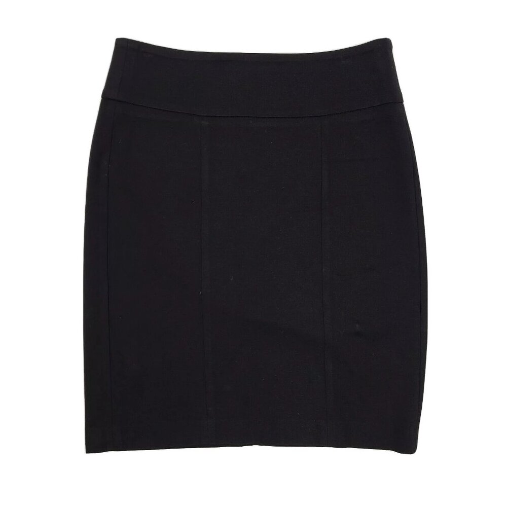 Cabi Skirt Womens Size 4 Style #225 Solid All Black Downtown Pencil